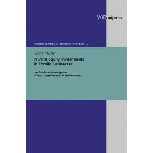 Götz Müller - Private Equity Investments in Family Businesses