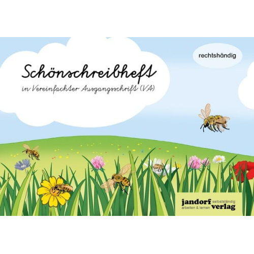 Anja Wachendorf - Schönschreibheft in VA - rechtshändig - Vereinfachte Ausgangsschrift