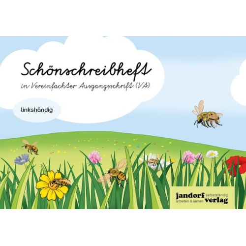 Anja Wachendorf - Schönschreibheft in VA - linkshändig - Vereinfachte Ausgangsschrift