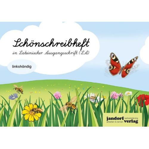Anja Wachendorf - Schönschreibheft in LA - linkshändig - Lateinische Ausgangsschrift