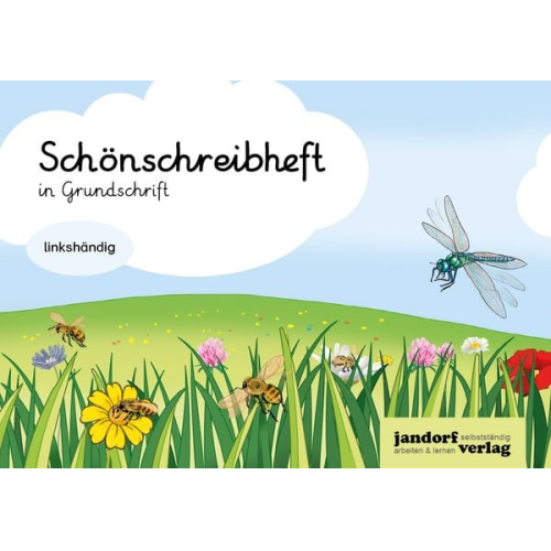 Anja Wachendorf - Schönschreibheft in GS - linkshändig - Grundschrift
