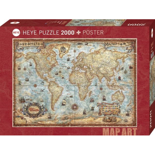 Heye - Standardpuzzles - The World Standard, 2000 Teile