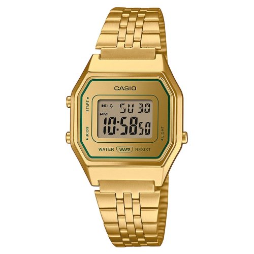 Casio LA680WEGV-9AEF Vintage Damenuhr Digital Goldfarben