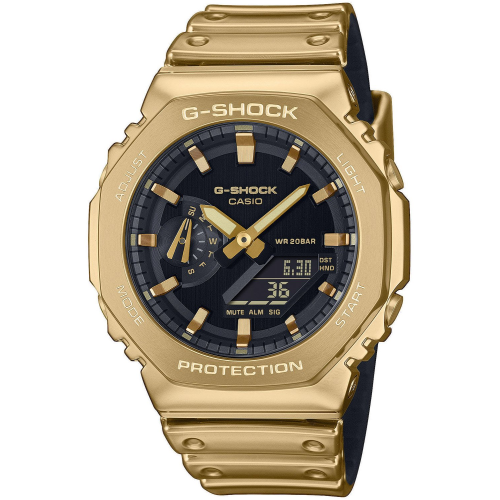 Casio GM-2100YMG-9AER G-Shock G-Steel Armbanduhr Goldfarben