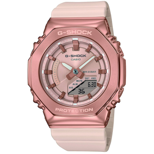 Casio GM-S2100PG-4AER G-Shock Classic Damenuhr Puder/Roségoldfarben