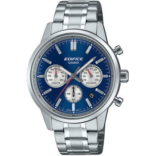 Casio EFR-575D-2AEF Edifice Chronograph Herrenuhr Stahl/Blau