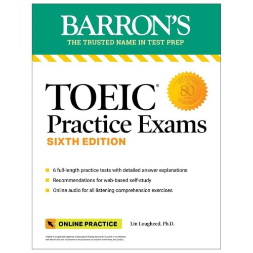 Lin Lougheed - TOEIC Practice Exams: 6 Practice Tests + Online Audio