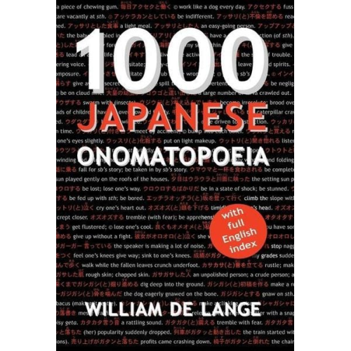 William De Lange - 1000 Japanese Onomatopoeia