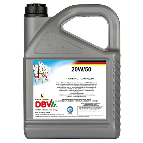 Mineralisches  DBV SAE HD 20W-50 5 Liter