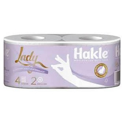 Hakle Toilettenpapier Traumweich 4-lagig, 2 Rollen