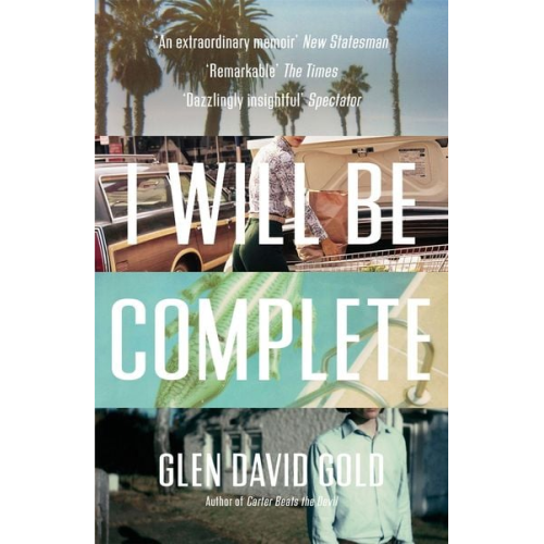 Glen David Gold - Gold, G: I Will Be Complete