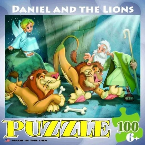 Daniel & the Lions- 100 PC Puzzle