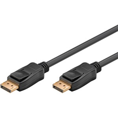 goobay DisplayPort Kabel 1.4 5,0 m schwarz, 1 St.