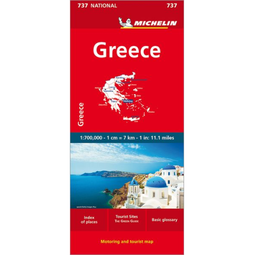 Michelin - Michelin: Greece - Michelin National Map 737