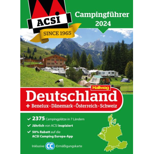 ACSI Campingführer Deutschland 2024