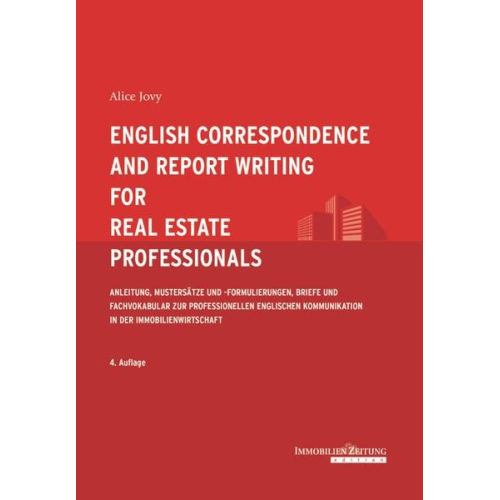 Alice Jovy - English Correspondence and Report Writing for Real Estate Professionals