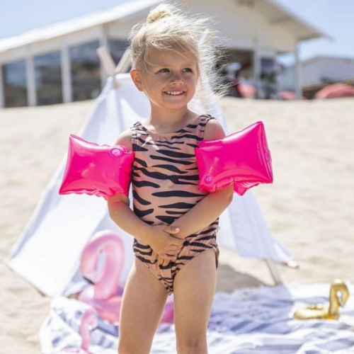 Swim Essentials Schwimmflügel Neon-Pink, 0-2 Jahre