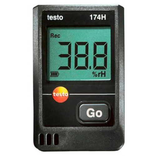 testo 174 H Mini Feuchte- & Temperatur-Datenlogger schwarz