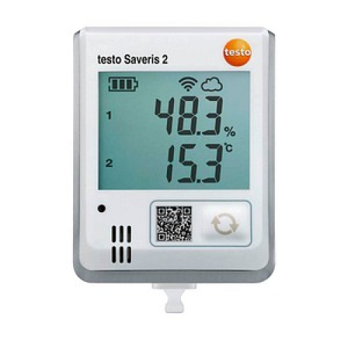 testo Saveris 2-H1 WLAN Feuchte- & Temperatur-Datenlogger weiß