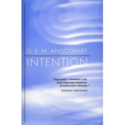 Gertrude E. M. Anscombe - Intention
