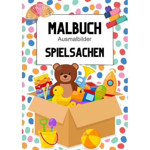 Dala Sim - Malbuch Ausmalbilder Spielsachen