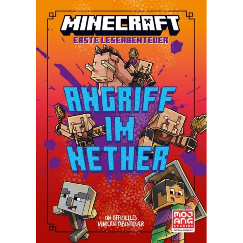 Caleb Zane & Chris & Alan Mojang AB & Mojang AB & Huett & Hill & Batson - Minecraft Erste Leseabenteuer. Angriff im Nether