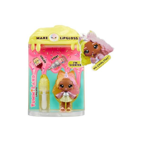 Yummiland Lip Gloss Doll Series 2- Cotton Candy (Nia Candy Fluff)