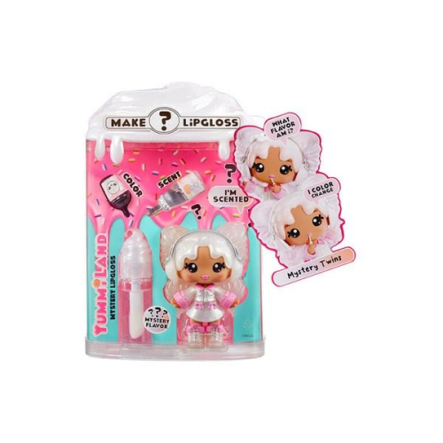 Yummiland Lip Gloss Doll Series 2- Mystery Chase 2 (Neopolitan/Avery Ice Cream)