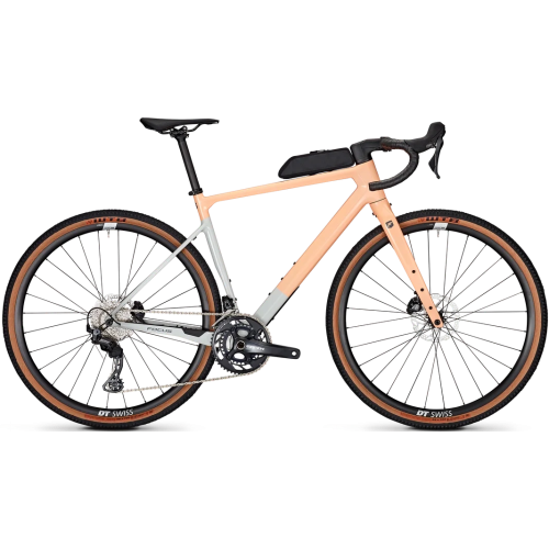 FOCUS ATLAS 8.7, 22 Gang Kettenschaltung, Erwachsenenfahrrad, Diamant, Modell 2025, 28 Zoll 48 cm melon glossy / lightgrey glossy