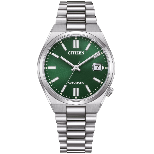 Citizen NJ0200-50X Unisex-Armbanduhr Automatik Tsuyosa Dunkelgrün