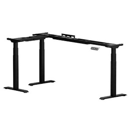 FlexiSpot E7L elektrisch höhenverstellbares Schreibtischgestell schwarz ohne Tischplatte, T-Fuß-Gestell schwarz 127,5 - 210,0 x 60,0 - 80,0 cm