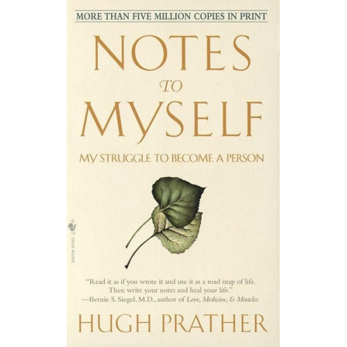 Hugh Prather - Notes to Myself