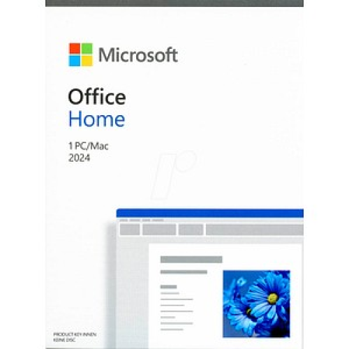 Microsoft Office Home 2024 Office-Paket Vollversion (PKC)