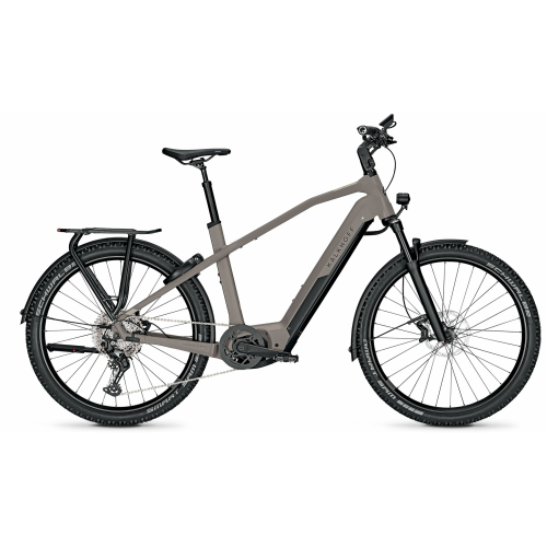 Kalkhoff ENTICE 7.B MOVE+ (750 Wh), 10 Gang Kettenschaltung, Herrenfahrrad, Diamant, Modell 2023, 27,5 Zoll 43 cm moonstonegrey matt