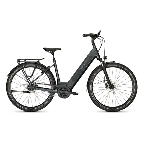 Kalkhoff IMAGE 3 ADVANCE FL (500 Wh), 5 Gang Nabenschaltung, Unisexfahrrad, Wave, Modell 2025, 28 Zoll 43 cm diamondblack glossy