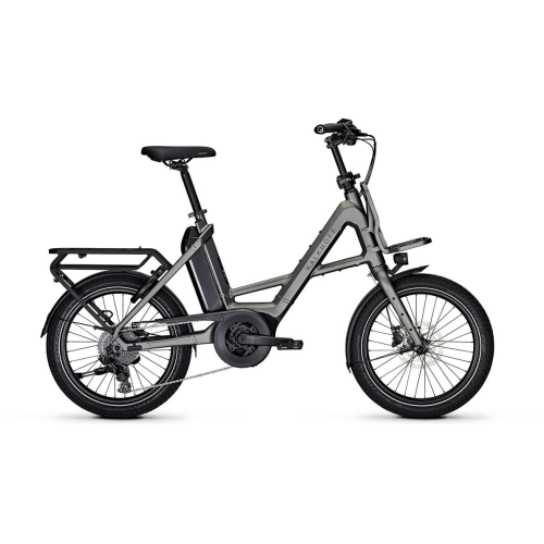 Kalkhoff ENDEAVOUR C+ MOVE (545 Wh), 9 Gang Kettenschaltung, Unisexfahrrad, Kompakt, Modell 2025, 20 Zoll 48 cm jetgrey matt