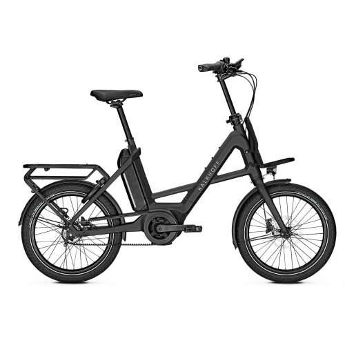 Kalkhoff IMAGE C.B ADVANCE+ FL (545 Wh), 5 Gang Nabenschaltung, Unisexfahrrad, Kompakt, Modell 2024, 20 Zoll 48 cm diamondblack matt