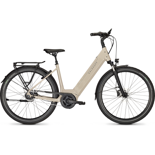 Kalkhoff IMAGE 3 ADVANCE FL (625 Wh), 5 Gang Nabenschaltung, Unisexfahrrad, Wave, Modell 2025, 28 Zoll 43 cm milkbrown glossy