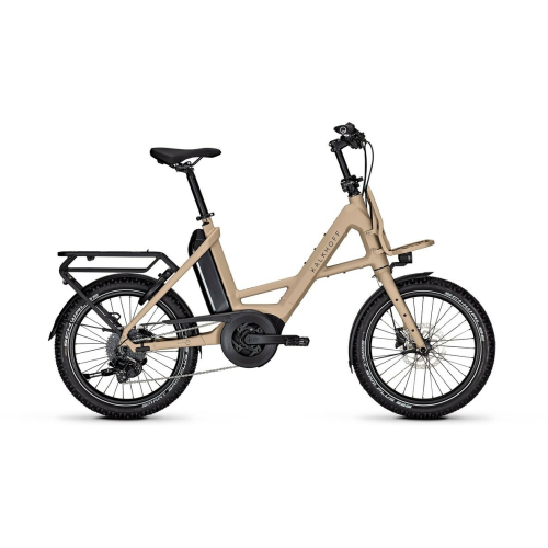 Kalkhoff ENTICE C EXCITE+ (545 Wh), 9 Gang Kettenschaltung, Unisexfahrrad, Kompakt, Modell 2025, 20 Zoll 48 cm moonstonegrey matt