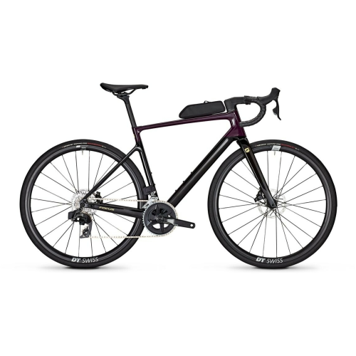 FOCUS PARALANE 8.8, 24 Gang Kettenschaltung, Erwachsenenfahrrad, Diamant, Modell 2025, 28 Zoll 54 cm darkviolet glossy / carbon raw glossy