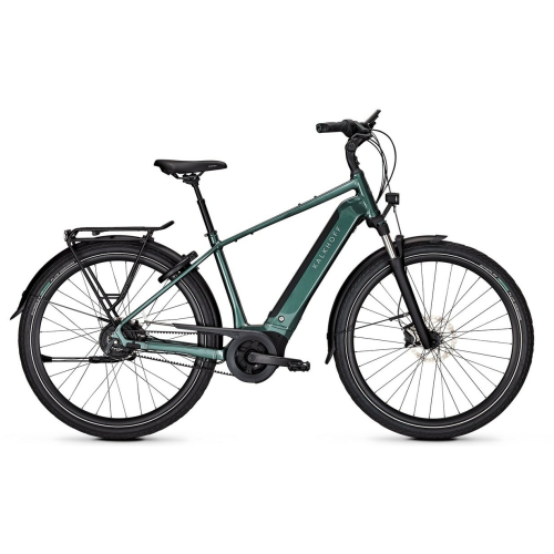 Kalkhoff IMAGE 3 EXCITE BLX (500 Wh), Nabenschaltung, Herrenfahrrad, Diamant, Modell 2025, 28 Zoll 48 cm techgreen glossy