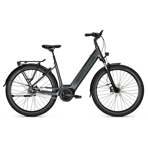 Kalkhoff IMAGE 3 MOVE FL (500 Wh), 8 Gang Nabenschaltung, Unisexfahrrad, Wave, Modell 2025, 28 Zoll 43 cm diamondblack glossy