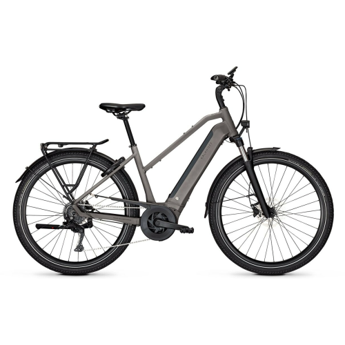 Kalkhoff ENDEAVOUR 3 MOVE (500 Wh), 9 Gang Kettenschaltung, Damenfahrrad, Trapez, Modell 2025, 28 Zoll 43 cm jetgrey matt