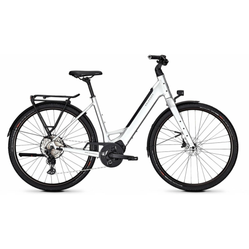 Kalkhoff ENDEAVOUR L EXCITE (400 Wh), 12 Gang Kettenschaltung, Damenfahrrad, Wave, Modell 2025, 29 Zoll 45 cm nepalsilver glossy