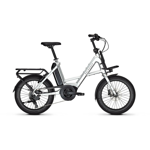 Kalkhoff ENDEAVOUR C+ MOVE (545 Wh), 9 Gang Kettenschaltung, Unisexfahrrad, Kompakt, Modell 2025, 20 Zoll 48 cm nepalsilver glossy