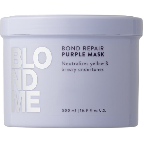 Schwarzkopf Professional BLONDME Care Bond Repair Purple Mask 500 ml