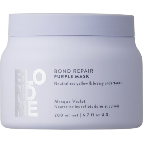 Schwarzkopf Professional BLONDME Care Bond Repair Purple Mask 200 ml