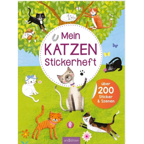 Mein Katzen-Stickerheft