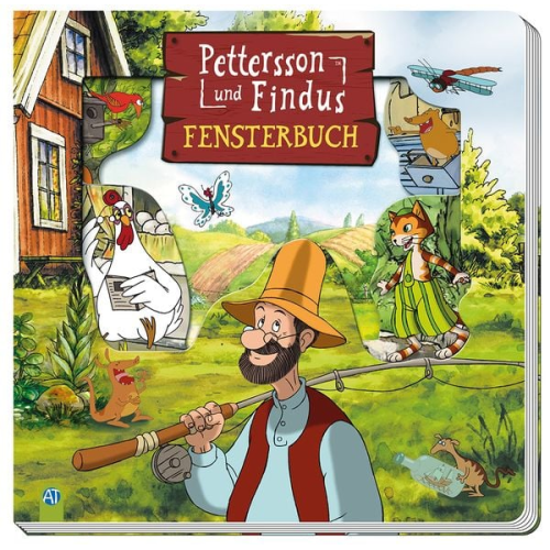 Trötsch Pettersson und Findus Fensterbuch