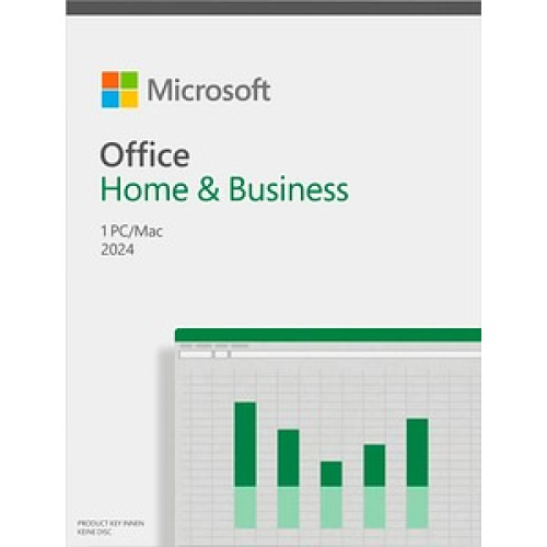 Microsoft Office Home & Business 2024 Office-Paket Vollversion (PKC)